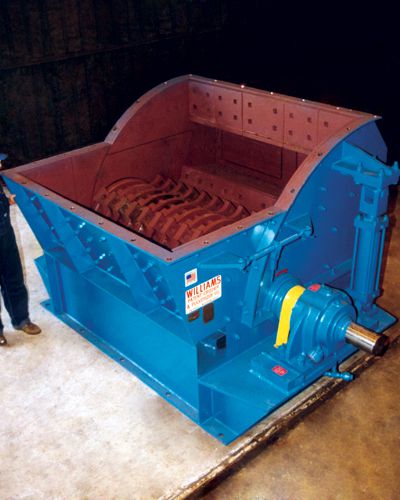 Blue impact dryer mill for grinding, drying, classifying, and conveying materials - Williams Patent Crusher